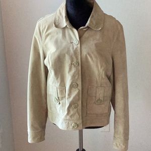 Vintage Cherokee Suede leather Jacket women’s large